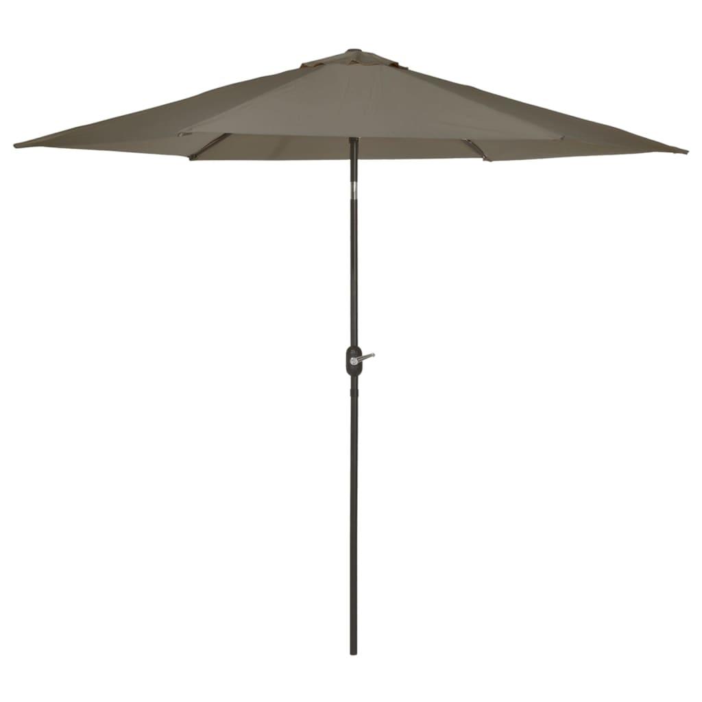 Madison Parasol Tenerife 300 Rund Grå