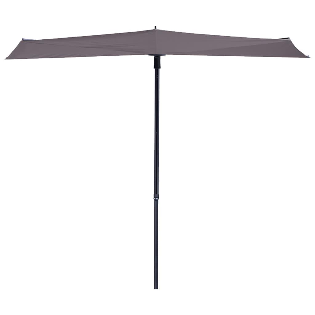 Madison Altanparasol Sun Wave 270x150 Gråbrun Pac3p015
