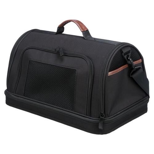 TRIXIE transporttaske til hund Gate 45x28x25 cm sort