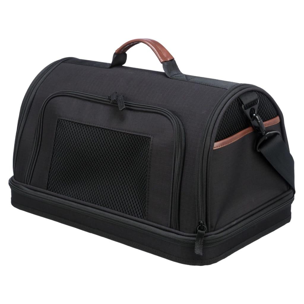 TRIXIE transporttaske til hund Gate 45x28x25 cm sort