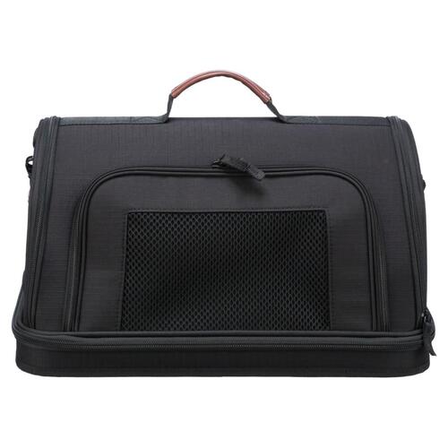 TRIXIE transporttaske til hund Gate 45x28x25 cm sort