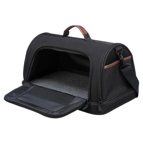 TRIXIE transporttaske til hund Gate 45x28x25 cm sort