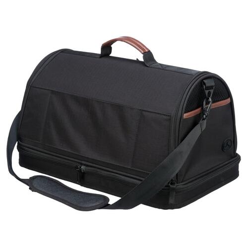 TRIXIE transporttaske til hund Gate 45x28x25 cm sort
