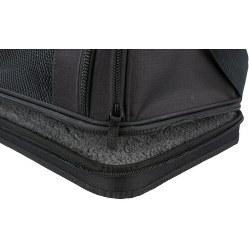 TRIXIE transporttaske til hund Gate 45x28x25 cm sort