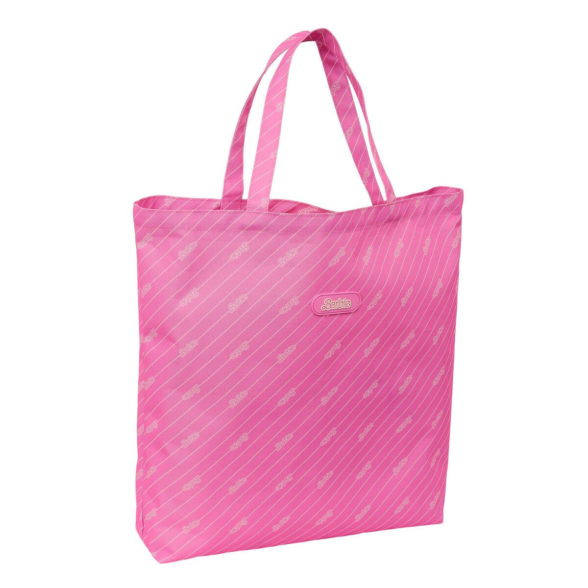 Barbie skuldertaske Logomania - Pink, 50 × 45 × 10 cm