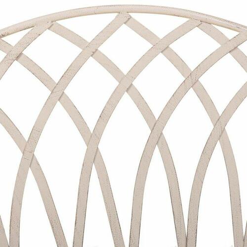 Bænk Alexandra House Living Hvid Jern 50 x 88 x 110 cm