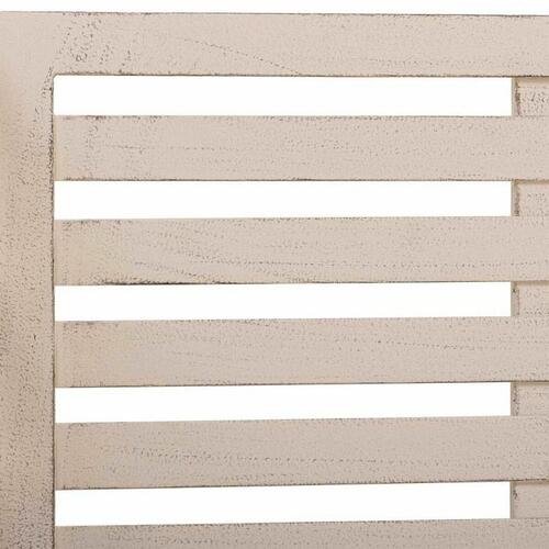 Bænk Alexandra House Living Hvid Jern 50 x 88 x 110 cm