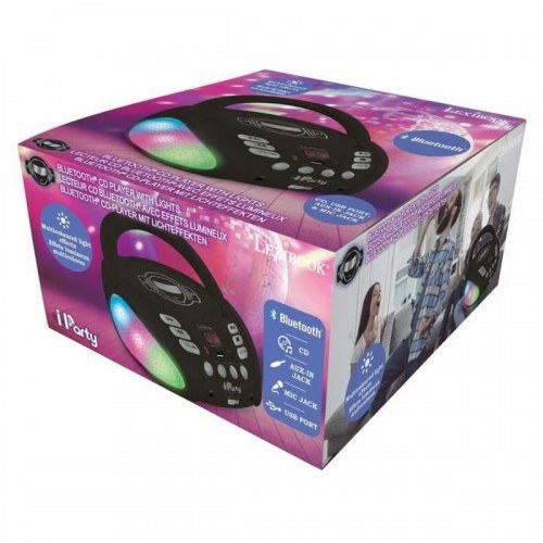 Boombox CD/MP3-afspiller Lexibook iParty Bluetooth 5.0 - Sort med USB
