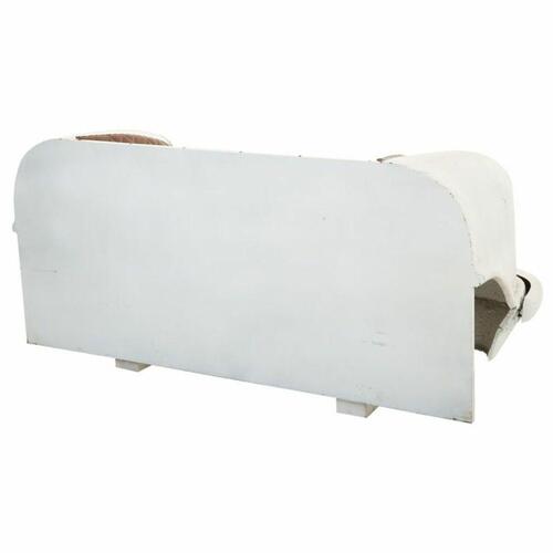 Sofa Alexandra House Living Hvid Brun Bil 60 x 68 x 157 cm