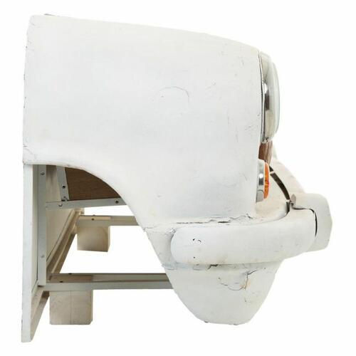 Sofa Alexandra House Living Hvid Brun Bil 60 x 68 x 157 cm