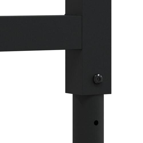 Arbejdsbænk 100x60x(71,5-98) cm massivt egetræ rektangulær