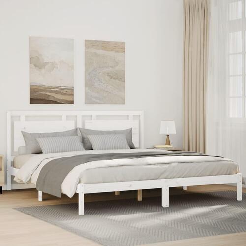 Ekstra lang sengeramme uden madras 180x210 cm massivt træ