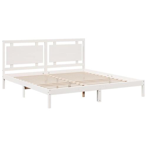Ekstra lang sengeramme uden madras 180x210 cm massivt træ