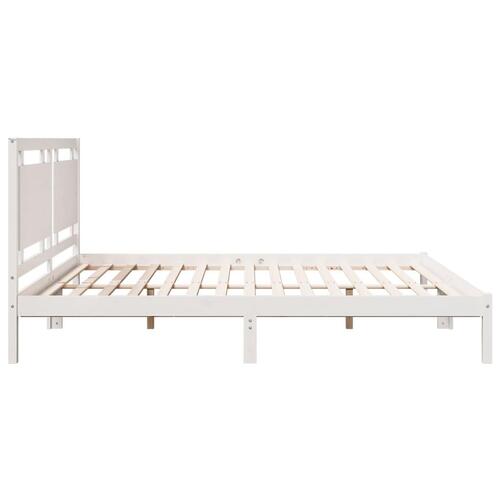 Ekstra lang sengeramme uden madras 180x210 cm massivt træ