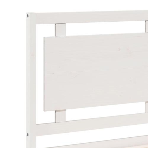 Ekstra lang sengeramme uden madras 180x210 cm massivt træ