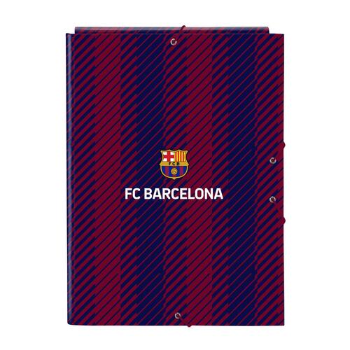 Organiser mappe F.C. Barcelona 24/25 Rødbrun Marineblå A4 26 x 33.5 x 2.5 cm