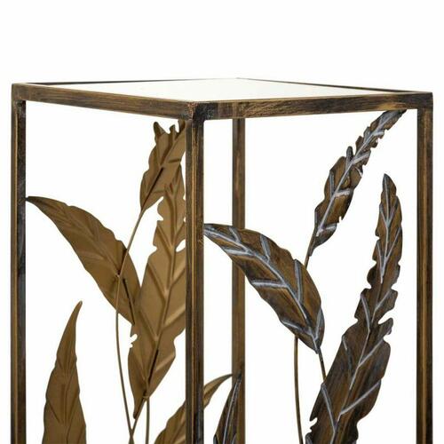 Hjørnebord Alexandra House Living Guld 28 x 69 x 28 cm