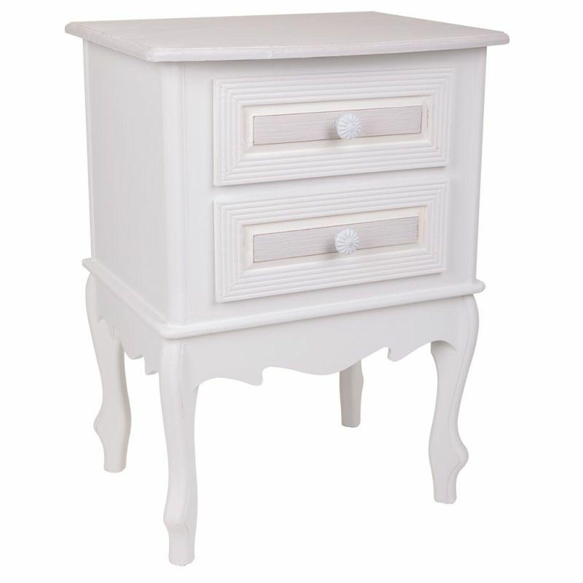 Natbord Alexandra House Living Hvid 34 X 57 X 42 Cm