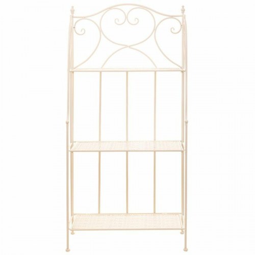 Hylder Alexandra House Living Hvid Metal Jern 30 x 70 x 30 cm