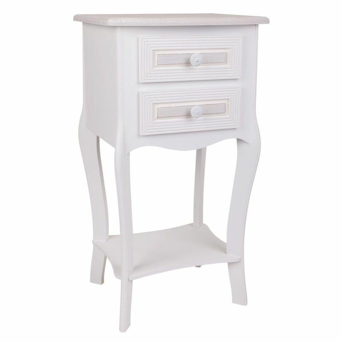 Natbord Alexandra House Living Hvid 31 X 71 X 38 Cm