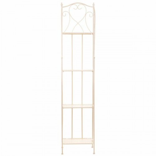 Hylder Alexandra House Living Hvid Metal Jern 25 x 90 x 30 cm