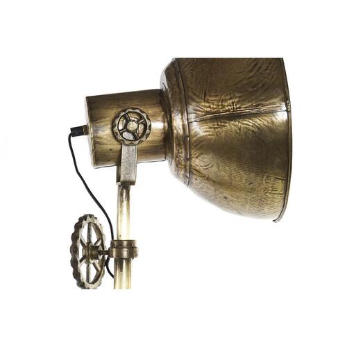 Gulvlampe Home ESPRIT Gylden 25 W 30 x 28 x 142 cm