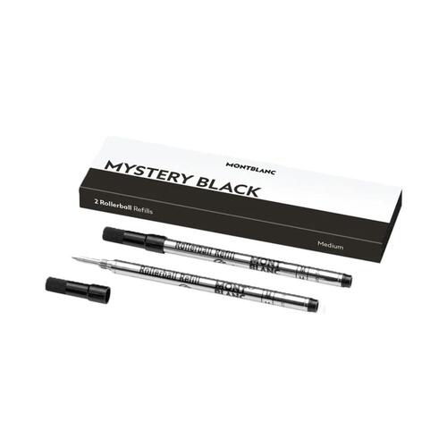 Refill til kuglepen Montblanc MISTERY BLACK Sort 2 enheder