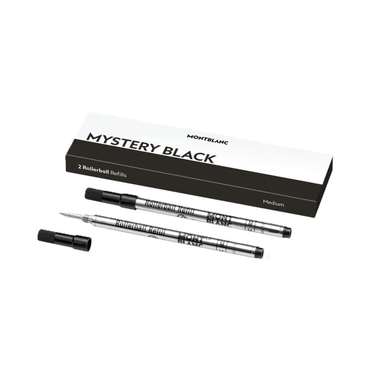 Refill til kuglepen Montblanc MISTERY BLACK Sort 2 enheder