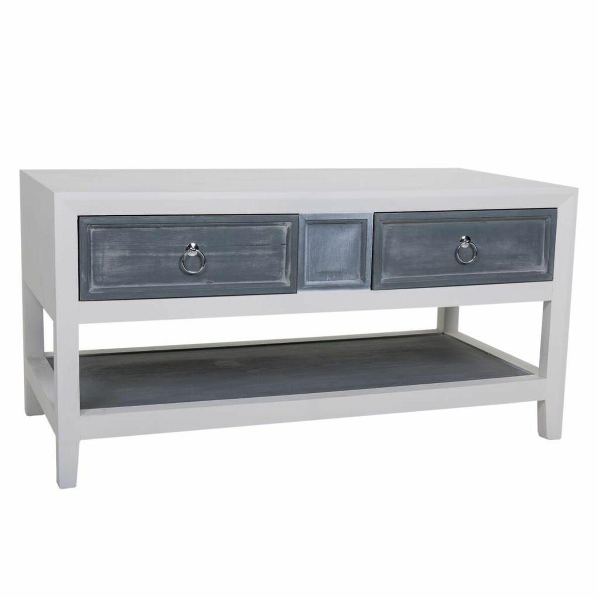 Sofabord Alexandra House Living Hvid Grå Gran Træ Mdf 51 X 53 X 104 Cm
