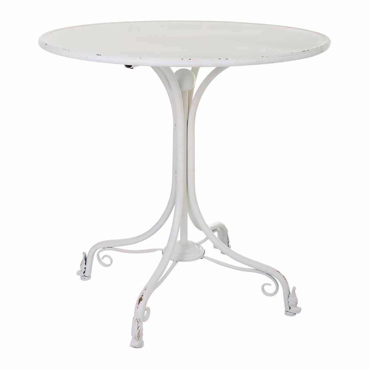 Bord Alexandra House Living Hvid 80 X 78 X 80 Cm