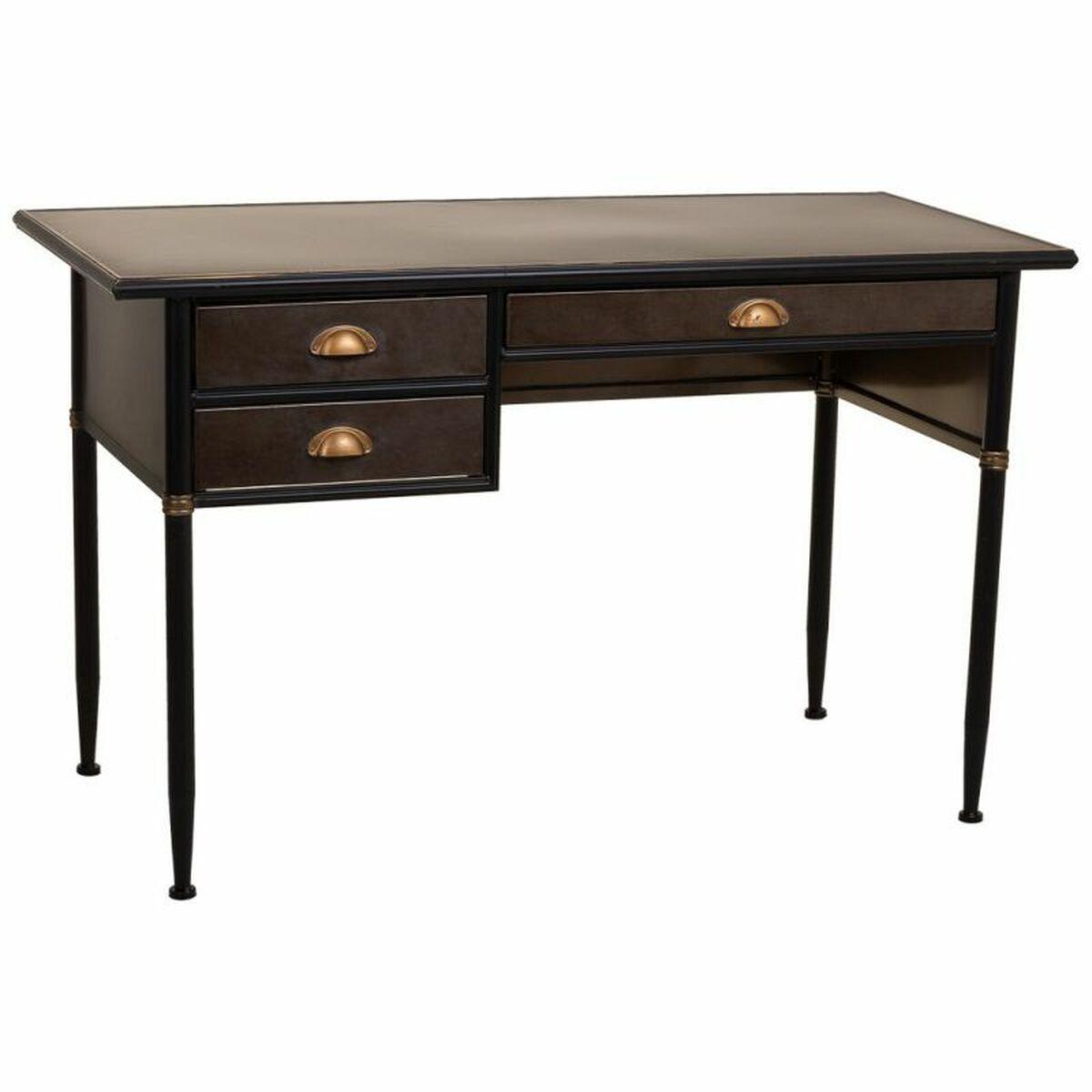 Skrivebord Alexandra House Living Brun 55 X 75 X 122 Cm