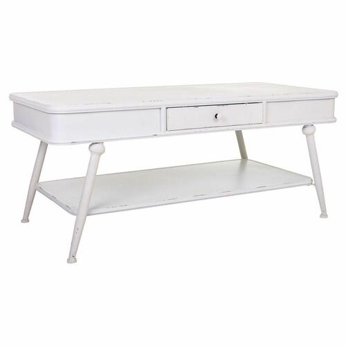 Sofabord Alexandra House Living Hvid Jern 60 x 53 x 120 cm