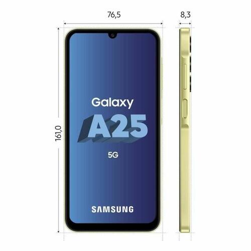 Smartphone Samsung Galaxy A25 5G 6,1" Octa Core 128 GB Gul