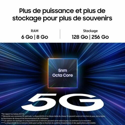 Smartphone Samsung Galaxy A25 5G 6,1" Octa Core 128 GB Gul