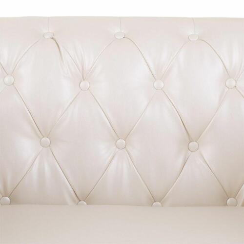 Lænestol Alexandra House Living Hvid 72 x 75 x 104 cm Betræk