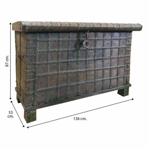 Kiste Alexandra House Living Brun Genbrugt Træ 53 x 87 x 136 cm