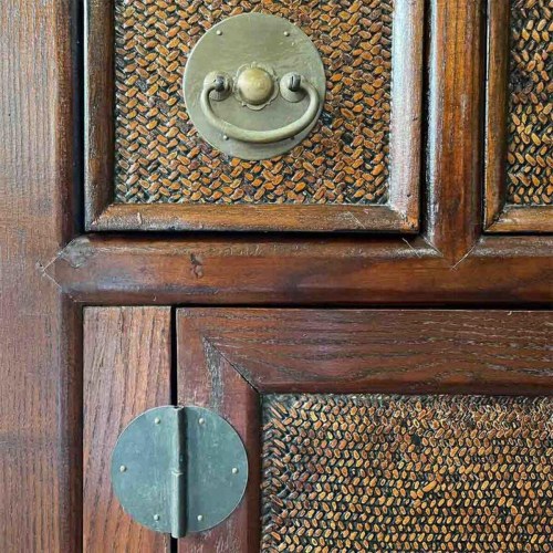 Skab Alexandra House Living Brun Træ Elmetræ 62 x 160 x 100 cm