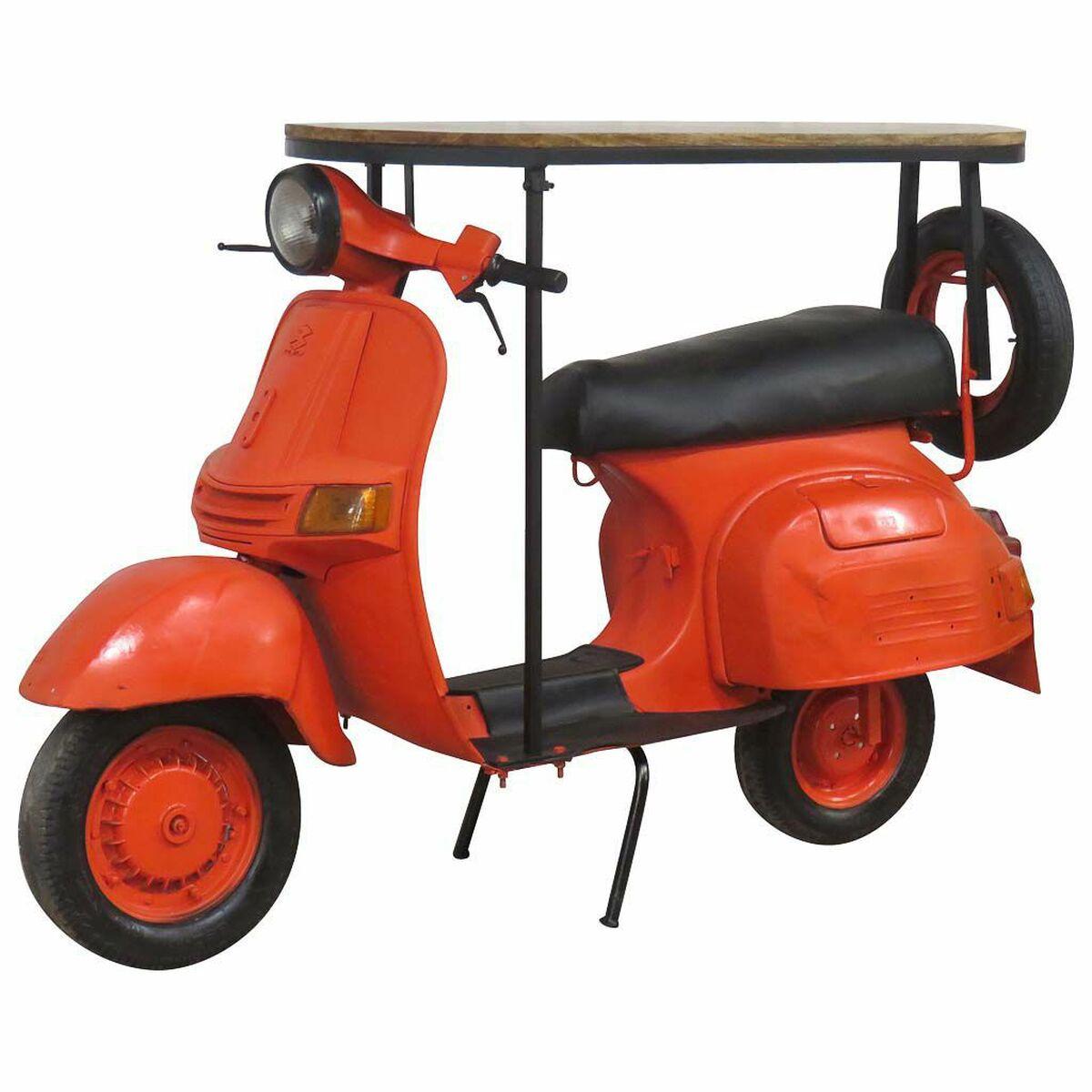 Flaskestativ bar Alexandra House Living Drive Orange 66 x 115 x 185 cm