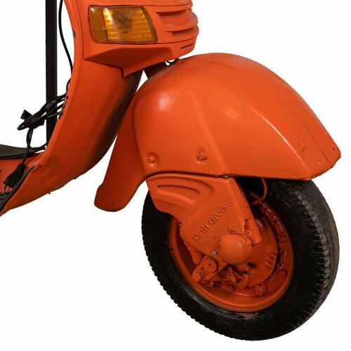 Flaskestativ bar Alexandra House Living Drive Orange 66 x 115 x 185 cm
