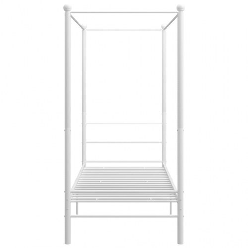 Himmelseng - sengestel i metal 100x200 cm, hvid