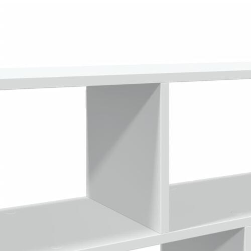 Væghylde 100x25x50 cm konstrueret træ hvid
