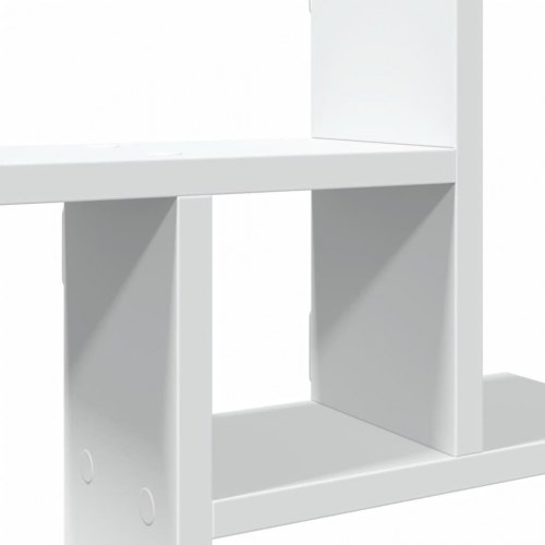 Væghylder 2 stk. - 38 × 12 × 38 cm i hvidt konstrueret træ