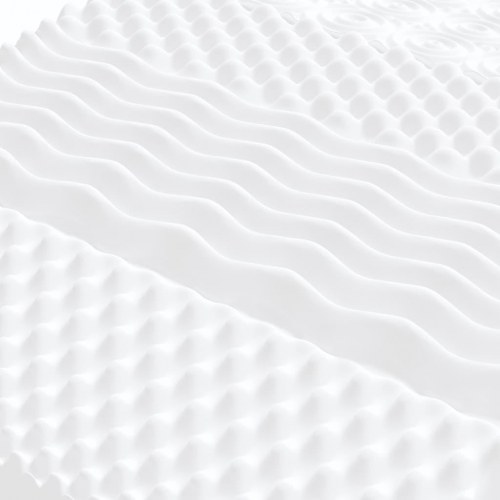 Daybed med udtræk og skuffer 80x200 cm stof blå