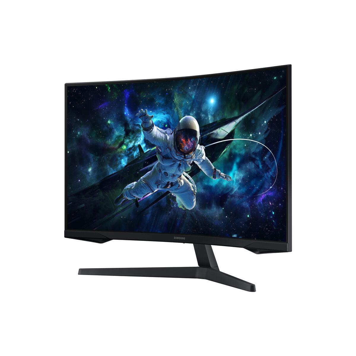 Skærm Samsung Odissey Curvo 32  " Quad Hd 165 Hz