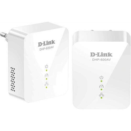 Adgangspunkt D-Link DHP-601AV Hvid (2 enheder)