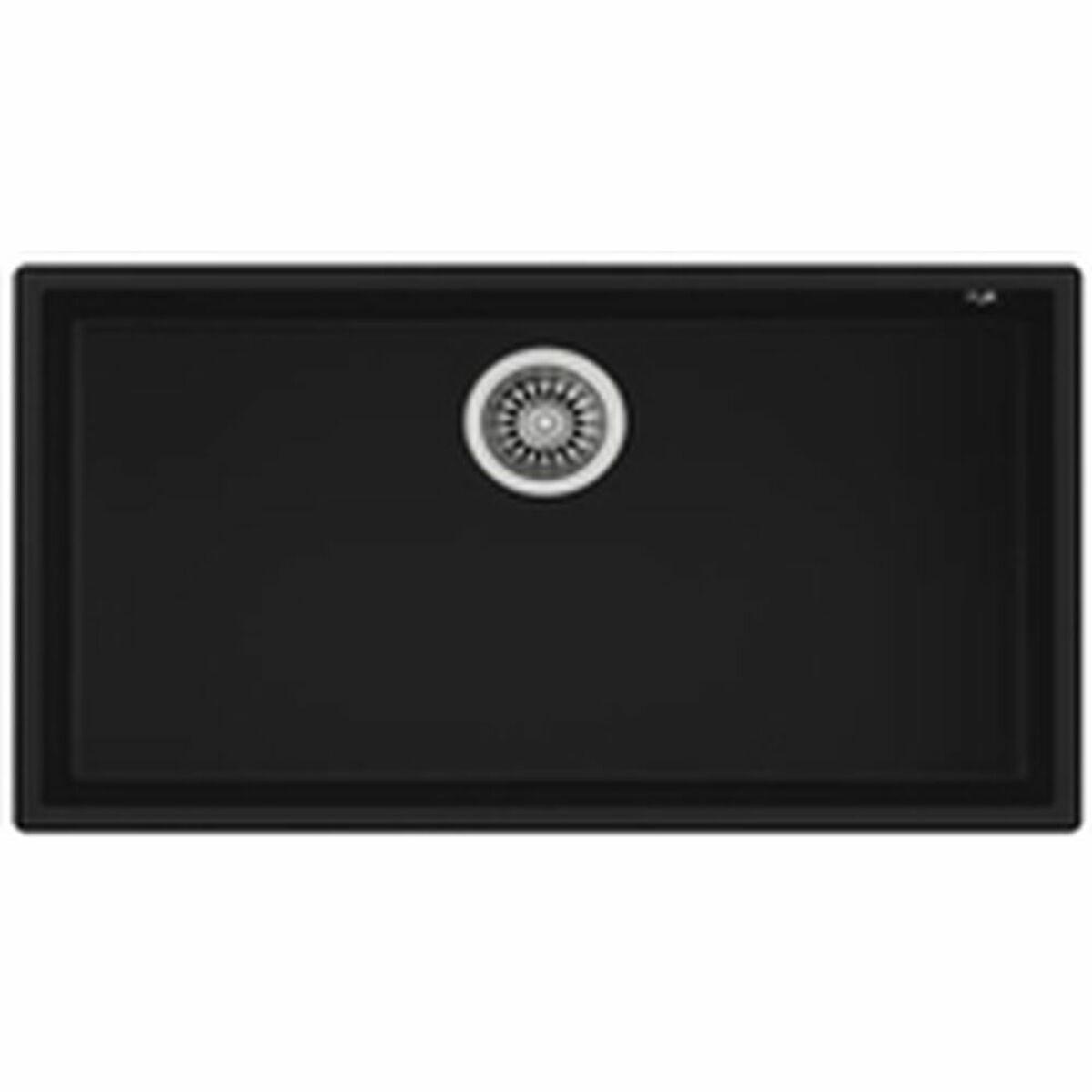 Køkkenvask Teka SQUARE 72.40 TG - sort, 80 cm, 1 kumme