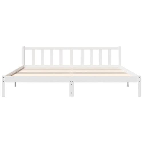 Ekstra lang sengeramme uden madras 180x210 cm massivt fyrretræ