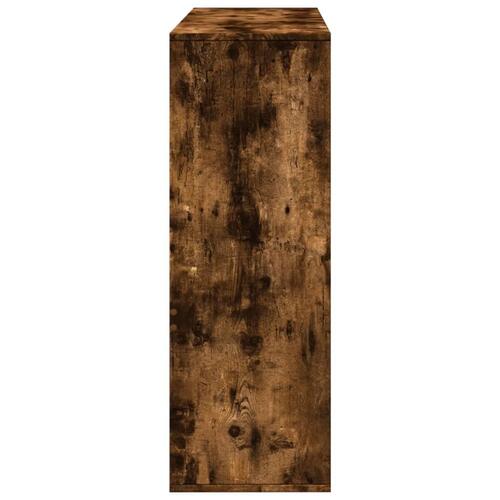 Bogreol/rumdeler 100x33x94,5 cm røget egetræsfarve
