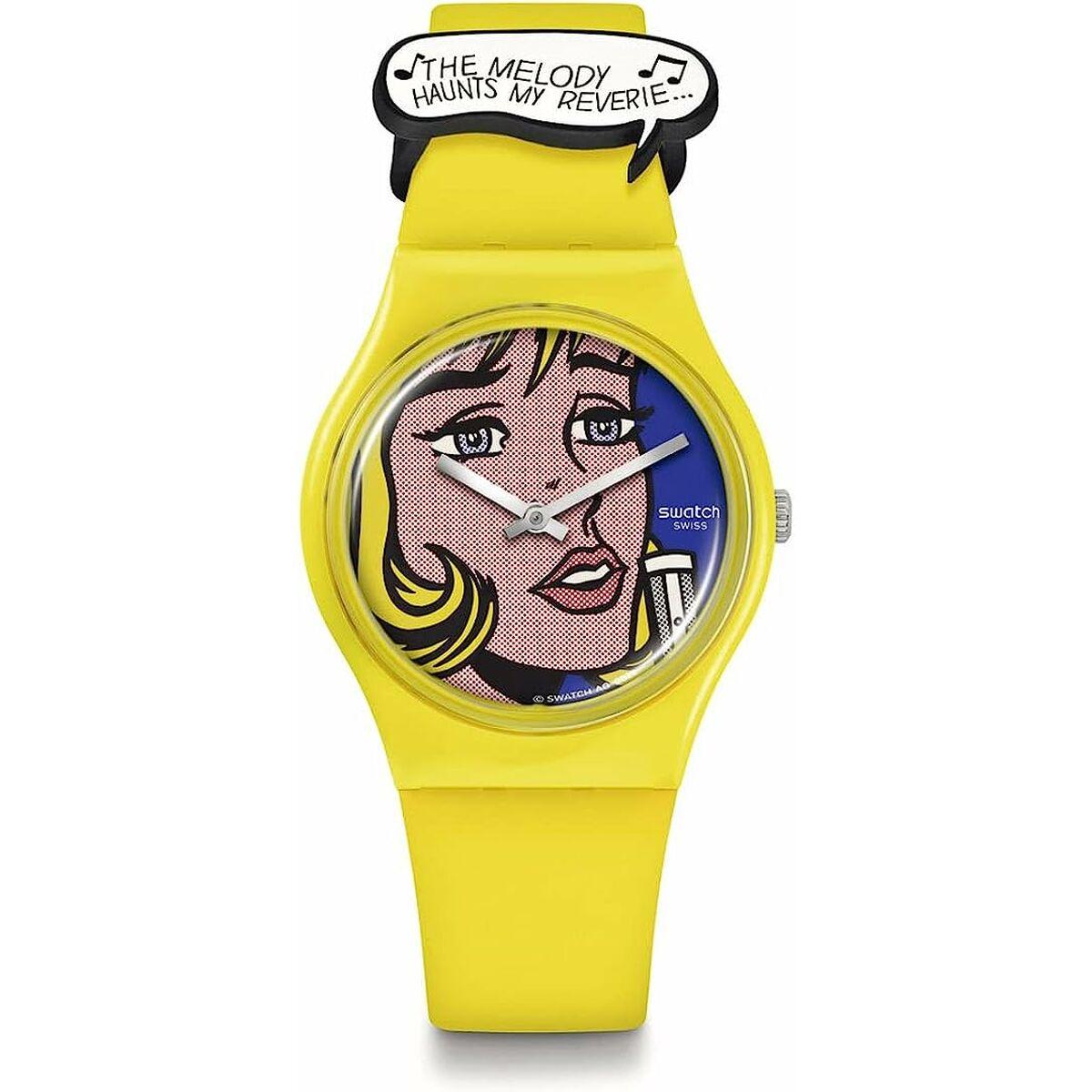 Herreur Swatch Reverie By Roy Lichtenstein The Watch Ø 34 Mm