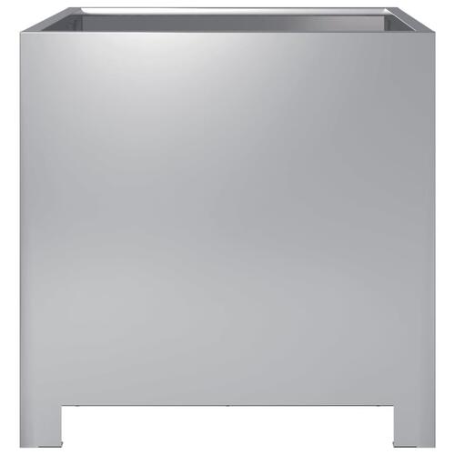 Plantekrukke 40x40x40 cm galvaniseret stål